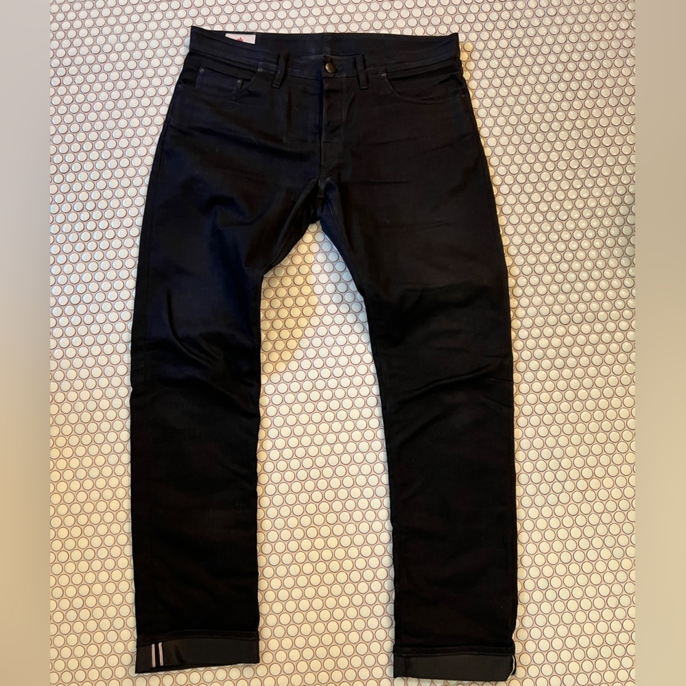 Shockoe Atelier Men's Slim Black Denim